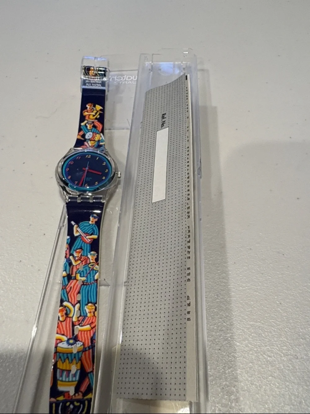 RARE! Swatch Watch - Rhythmical Moods - GK388. Vintage. NWT.  Montreux Jazz